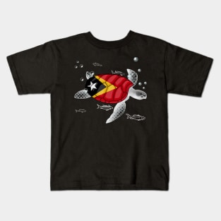 East Timor Turtle Kids T-Shirt